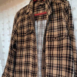 Madewell Black & White Button Down